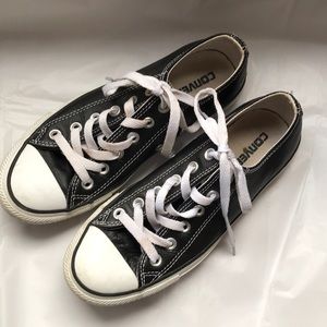 Leather Converse